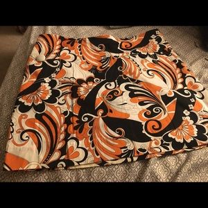 H&M Multicolored Retro Mini Skirt